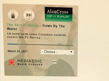 Canada’s Alan Cross Playlists The Secret Things!